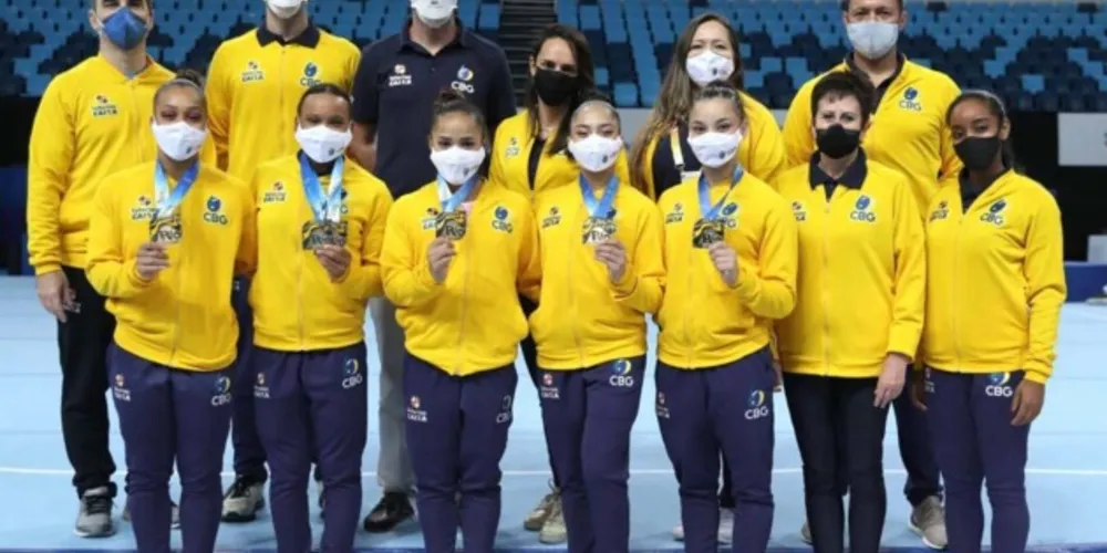 Seleção Brasileira foi destaque no campeonato pan-americano de ginástica