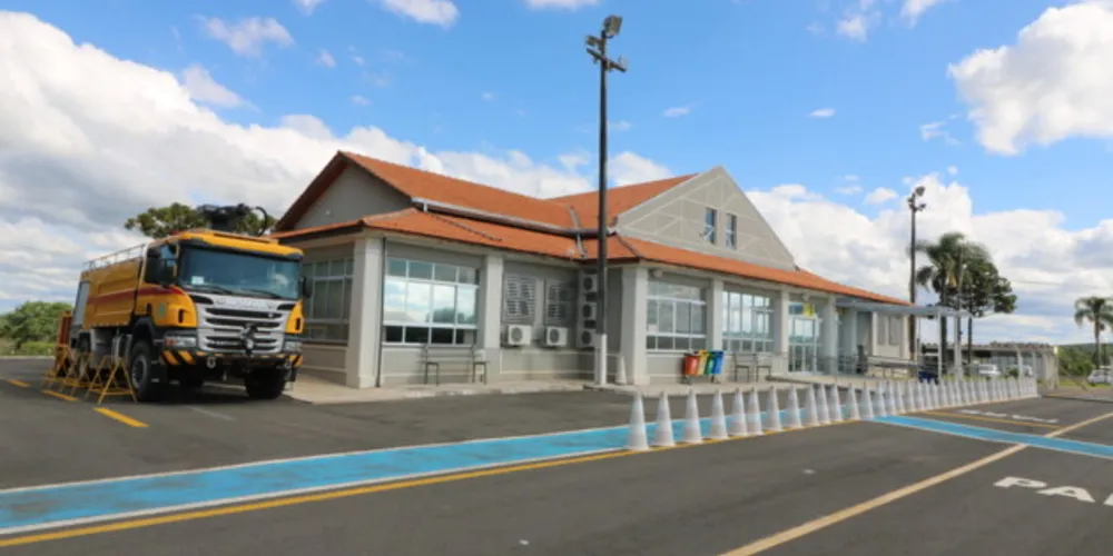 Imagem ilustrativa da imagem Aeroporto de PG pode se tornar internacional, diz prefeita