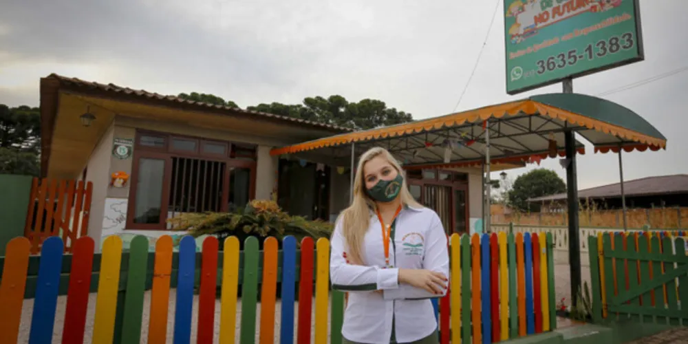 A “Escola De Olho no Futuro” reabriu em outubro de 2020 somente com aulas extracurriculares