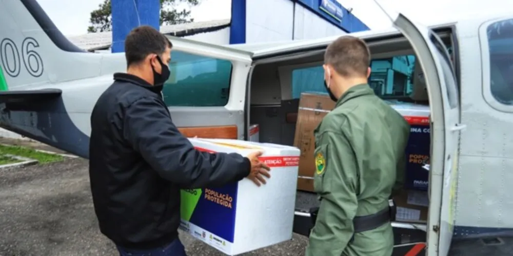 Saúde distribui mais 360.250 doses de vacina contra a Covid-19