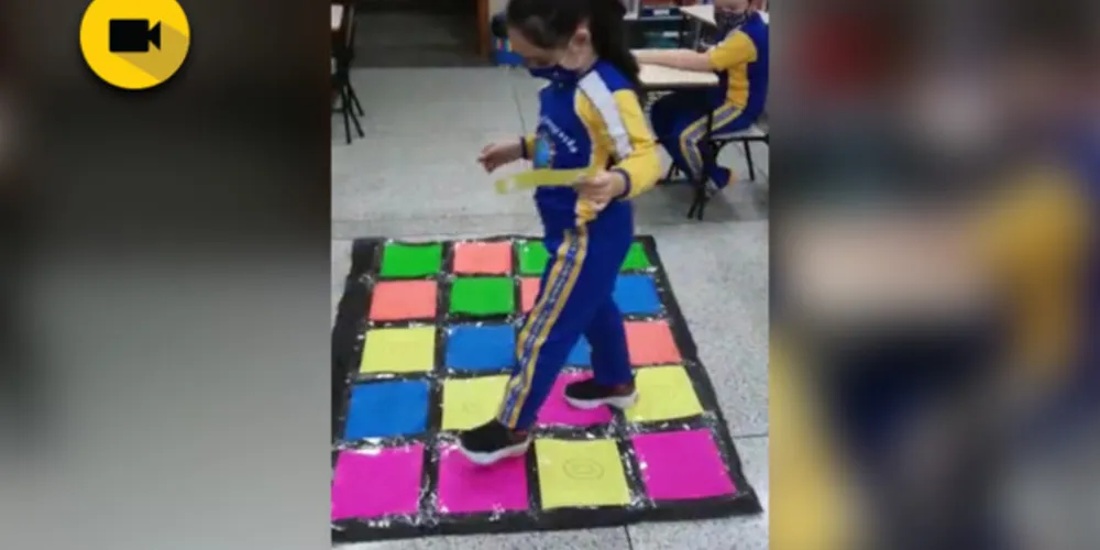 Imagem ilustrativa da imagem 'Tapete das Vogais' estimula aprendizado no Integração