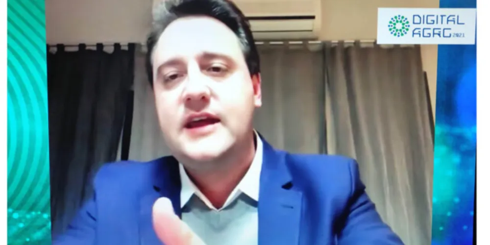 Governador Carlos Massa Ratinho Junior abriu, nesta segunda-feira (12), o Digital Agro 2021