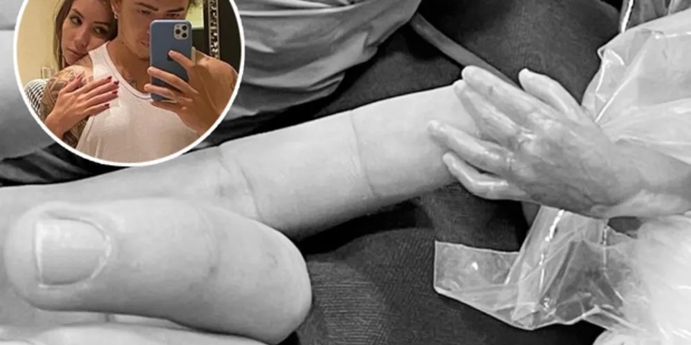 Imagem ilustrativa da imagem Morre filho de Whindersson Nunes e Maria Lina