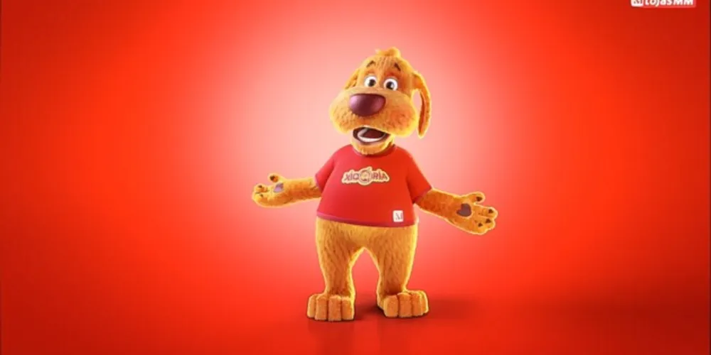 A varejista anunciou que a cachorrinha está mais fofinha e interativa, passando a ter voz para conversar com o público de forma humanizada