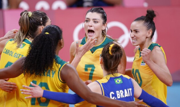 Invicta, a seleção brasileira de vôlei feminino venceu nesta quarta-feira o Comitê Olímpico Russopor 3 sets a 1 e avançou às semifinais da Olimpíada de Tóquio.