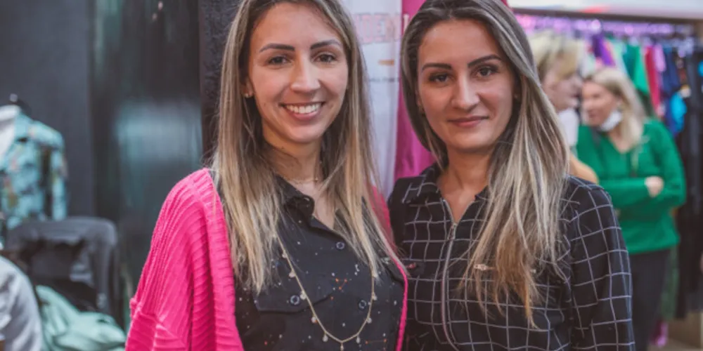 DESTAQUE – Prestigiando o badalado lançamento da nova coleção  Ana Linda Store que aconteceu recentemente, as irmãs Tamyres e Yasmin Kunan, que respondem pela franquia Container no Palladium Shopping.