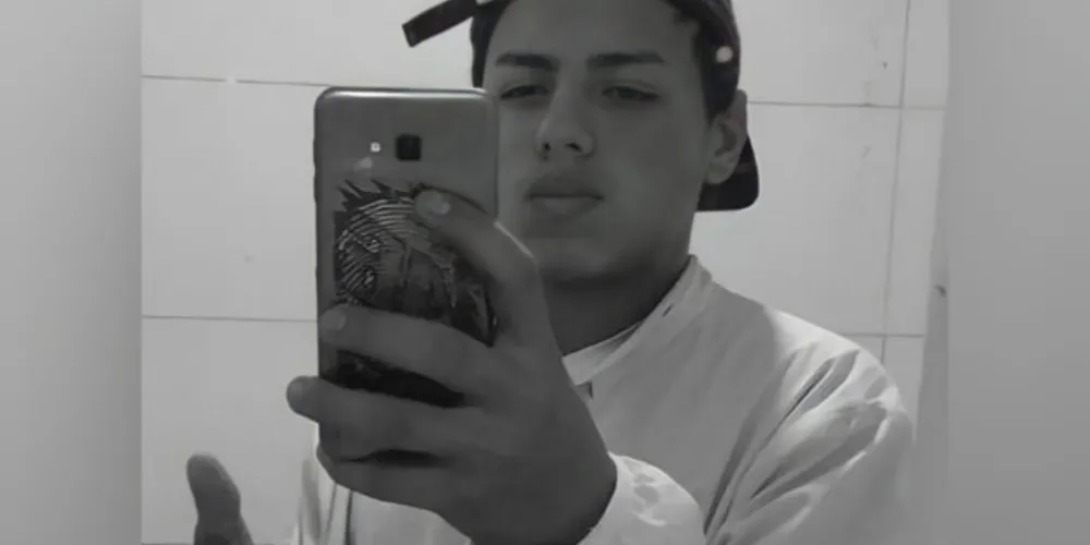 Jovem foi identificado como Luiz Felipe Bonete, de 15 anos
