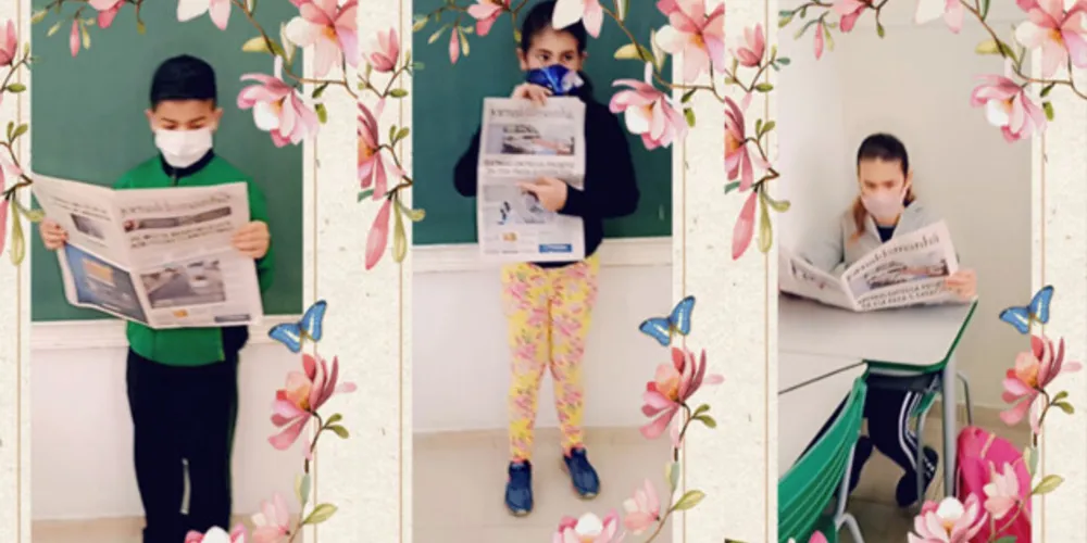 Professora cita importância do jornal impresso no contexto social dos alunos