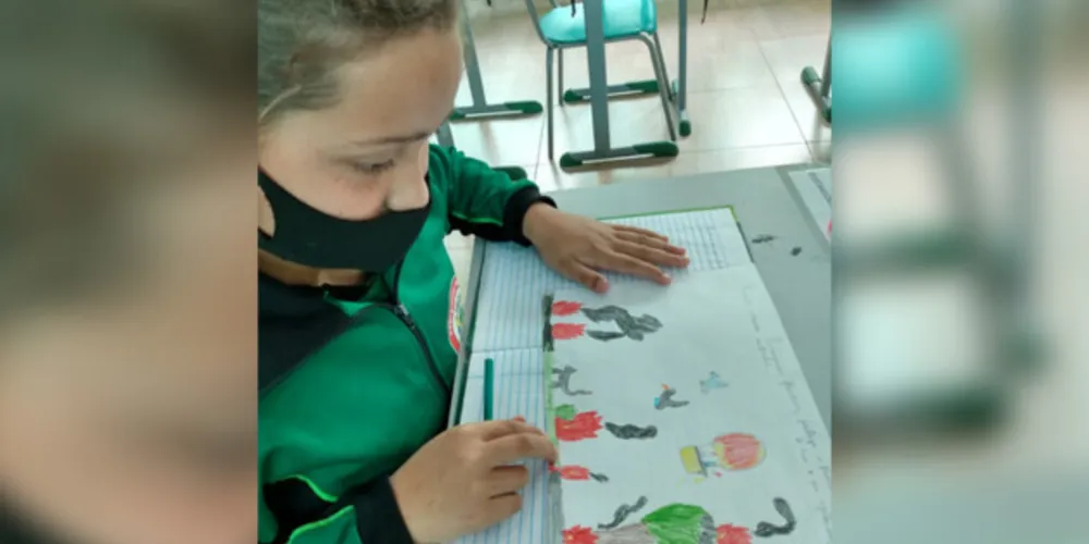 Produções dos alunos representaram conteúdos fixados