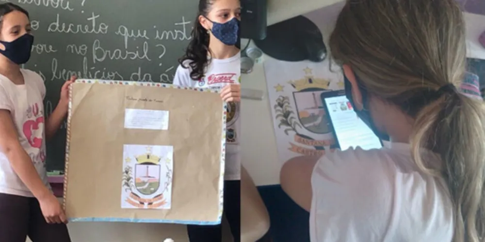 'Aprendendo ensinando' foi um dos métodos utilizados em sala, além de estudo acerca do tema