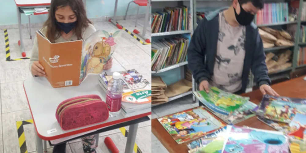 Prática na escola possui horário semanal