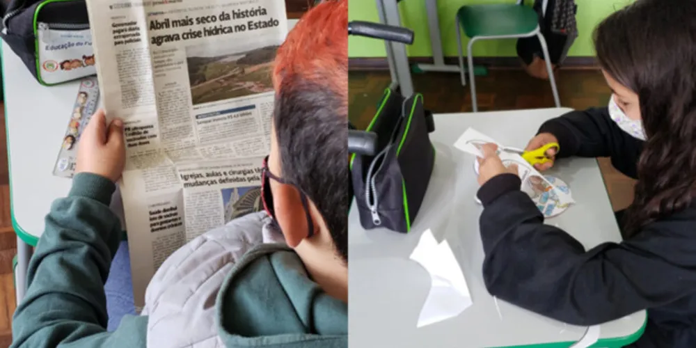 Debate e produções ocorreram em sala