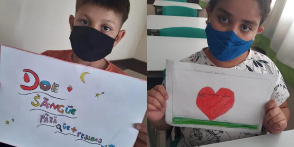“Foi abordado com os alunos a importância que tem este ato, pois muitos desconhecem que um simples gesto pode salvar inúmeras vidas"