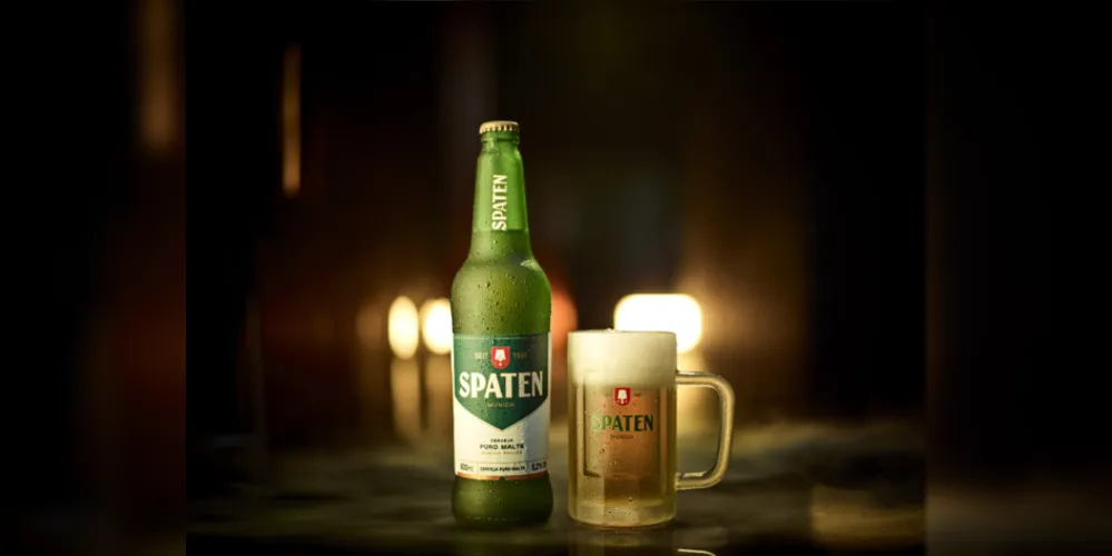 Criada em 1937 e uma das pioneiras como puro malte, a cerveja chega de Munique na Alemanha, para ser vendida no Brasil.