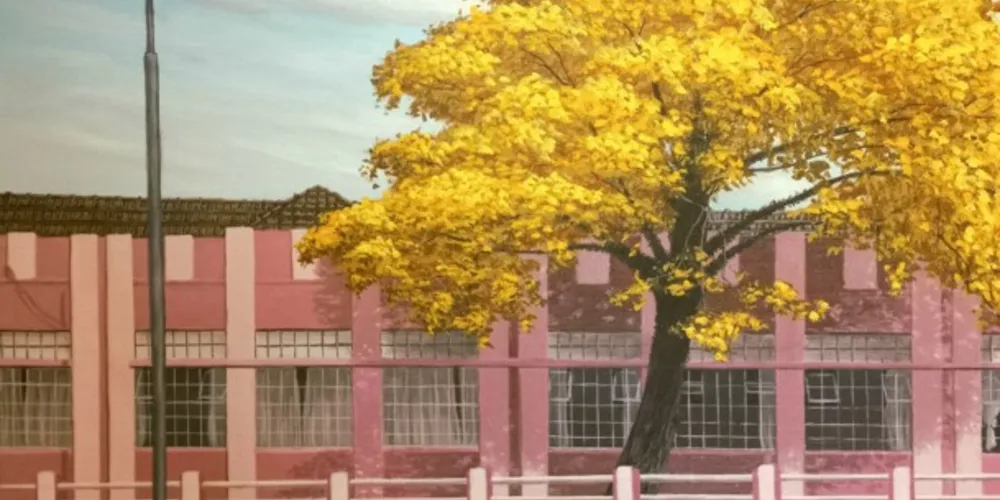 Pintor é natural da cidade e fez retrato “O Ipê do Colégio” em homenagem aos 198 anos do município