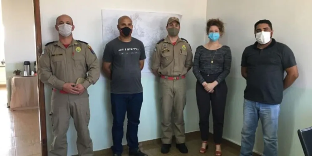 Prefeitura busca qualificar ações preventivas com apoio do Corpo de Bombeiros