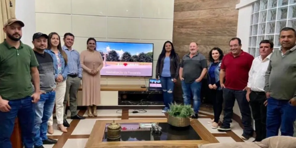 Prefeita Dayane Sovinski se reuniu com membros do poder legislativo municipal nesta semana