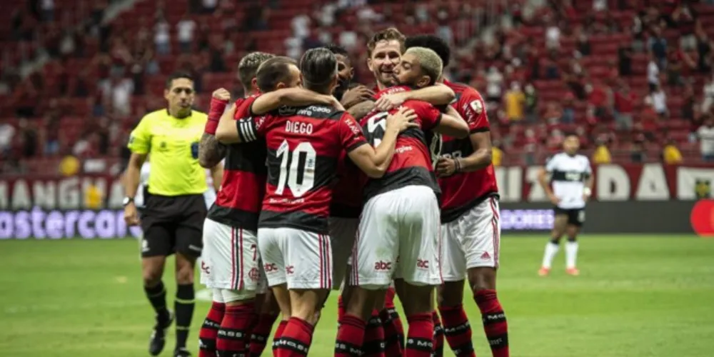 Rubro-Negro atropelou o Olimpia (Paraguai) nos dois jogos e obteve um placar agregado de 9 a 2