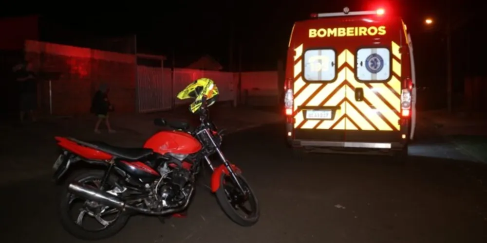 O acidente aconteceu na região do bairro Neves, em Ponta Grossa. 