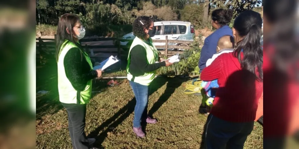 Nos últimos três meses, as equipes da prefeitura realizaram 800 visitas domiciliares