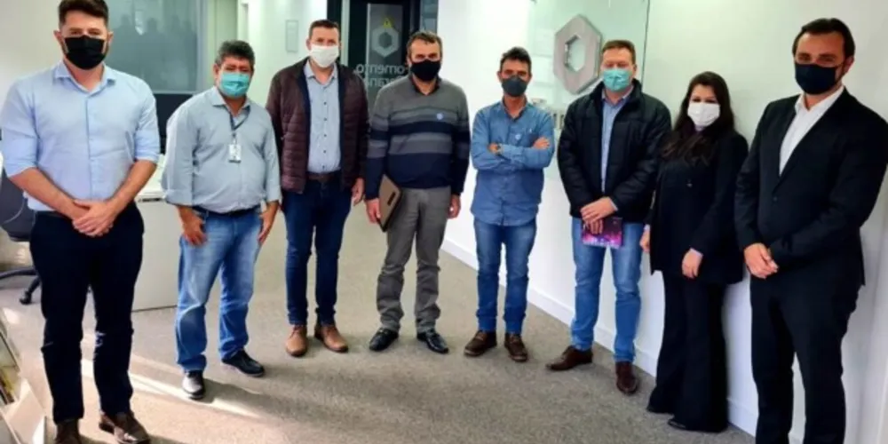 Irani Barros cumpriu agenda na Fomento Paraná e também dialogou com o chefe da Casa Civil