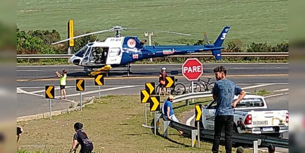 Batalhão de Polícia Militar de Operações Aéreas precisou ser acionado.