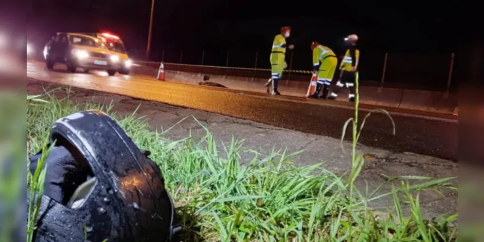 Acidente aconteceu na noite da última terça-feira (31).