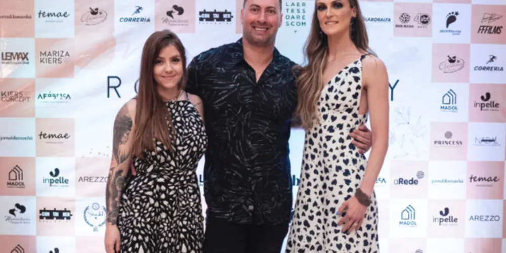 Alini Rodrigues, Fernando Gawronski e Valeska Bobato.