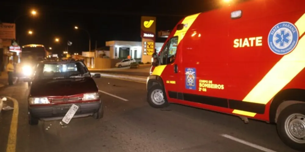 Corpo de Bombeiros foi chamado para realizar os atendimentos iniciais