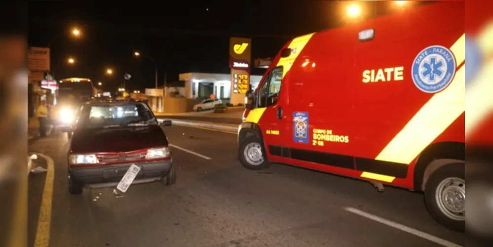 Corpo de Bombeiros foi chamado para realizar os atendimentos iniciais