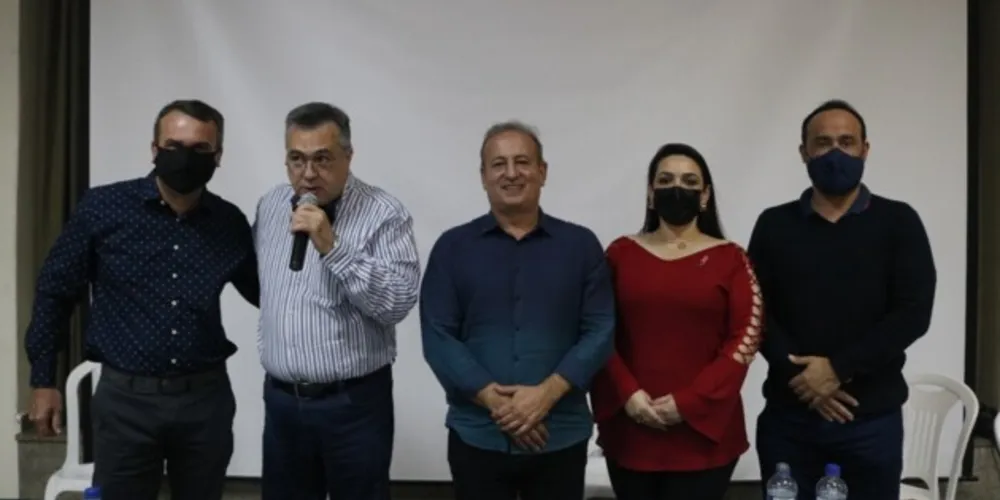 Secretário Beto Preto esteve presente em reunião organizada pela AMCG nesta quarta-feira (27)