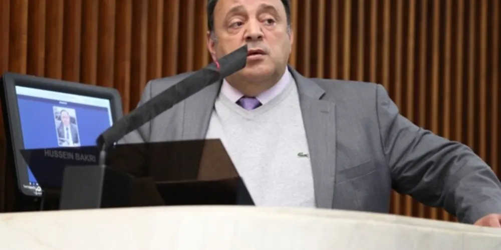 Deputado estadual Hussein Bakri (PSD), líder do Governo na Alep.