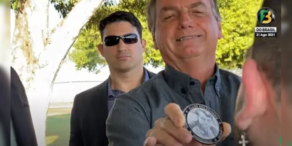 Presidente da República, Jair Messias Bolsonaro (sem partido).