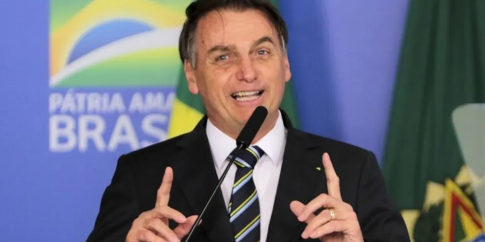 Presidente da República, Jair Messias Bolsonaro (sem partido).