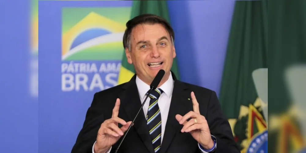 Presidente da República, Jair Messias Bolsonaro (sem partido).