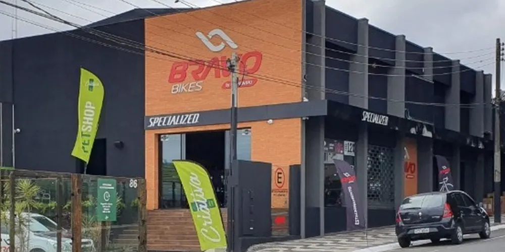 A Bravo Bikes Ponta Grossa é o espaço do ciclista e dos amantes do pedal


