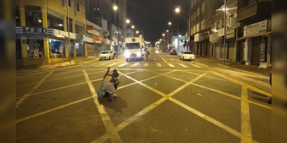 ´Briga aconteceu, também, no meio da Avenida Balduíno Taques