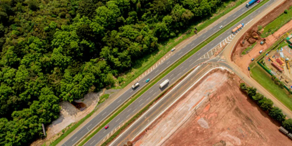Entrada da nova marginal Sul fica localizada no km 499, próximo ao acesso da empresa Tetra Pak
