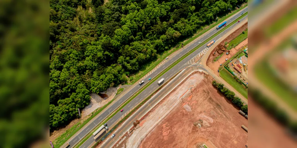 Entrada da nova marginal Sul fica localizada no km 499, próximo ao acesso da empresa Tetra Pak