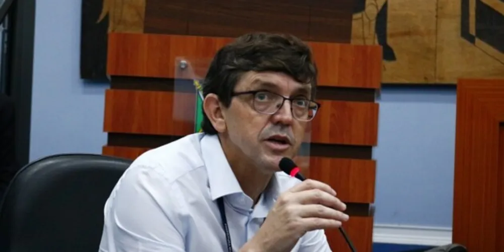 Secretário da Fazenda de Ponta Grossa, Cláudio Grokoviski.