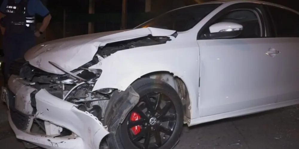 Veículo Volkswagen Jetta se envolveu no acidente