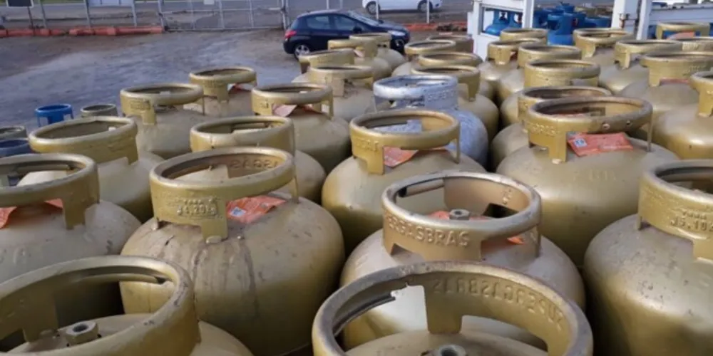 De acordo com levantamento o preço do botijão de 13 kg varia de R$ 98 a R$ 109 em Ponta Grossa.