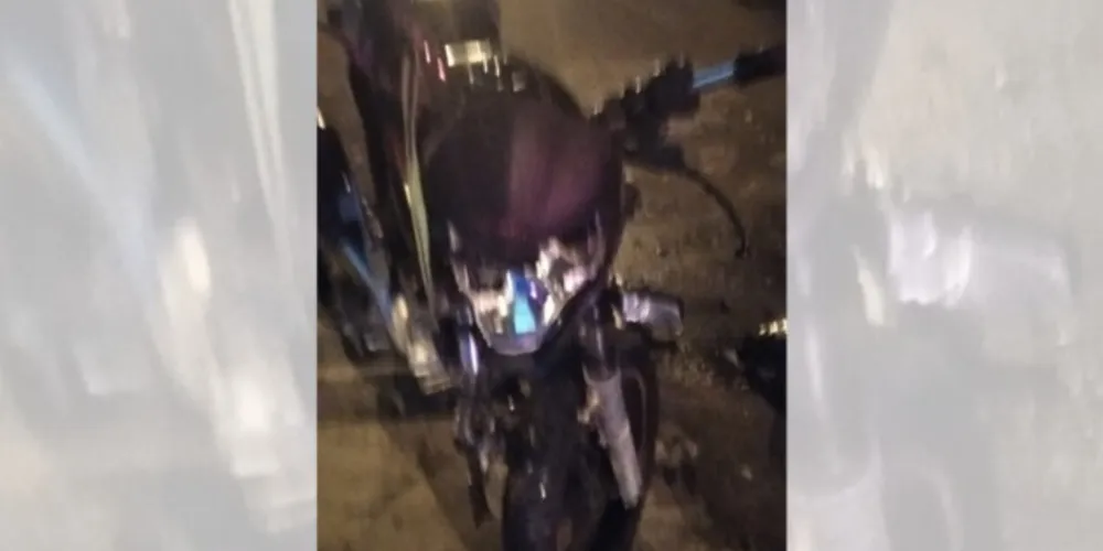 Imagem ilustrativa da imagem Motociclista fica ferido ao bater de frente com carro na BR-153