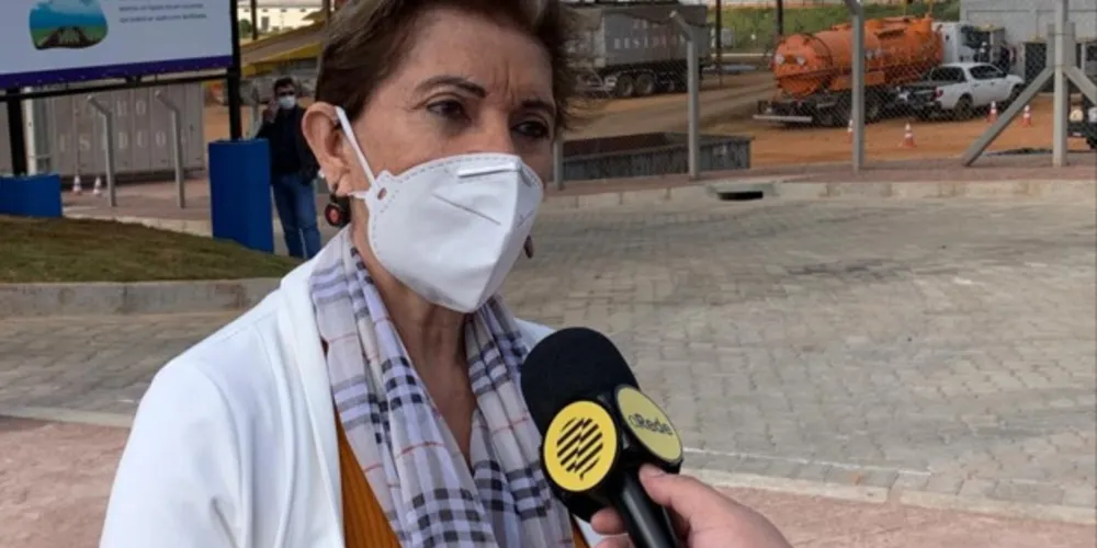 Prefeita da cidade de Ponta Grossa, Elizabeth Silveira Schmidt (PSD).