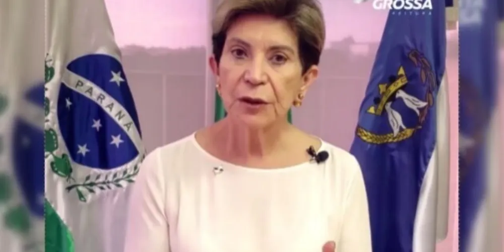 Prefeita da cidade de Ponta Grossa, Elizabeth Silveira Schmidt (PSD).