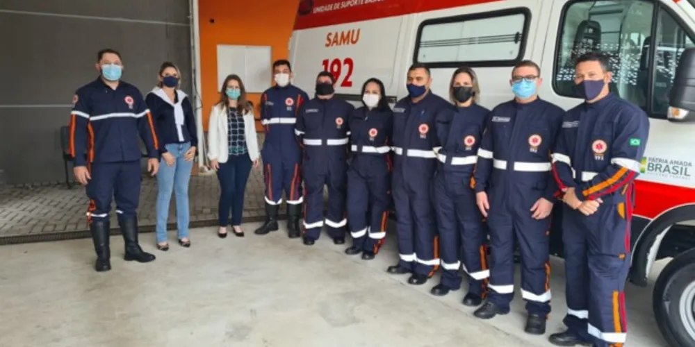 Com esta expansão 180 mil habitantes da região de Irati e 20 mil de Tibagi passam a contar com o serviço móvel de urgência