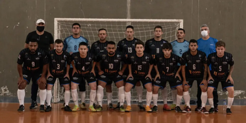 Equipe ponta-grossense venceu pelo placar de 5 a 3