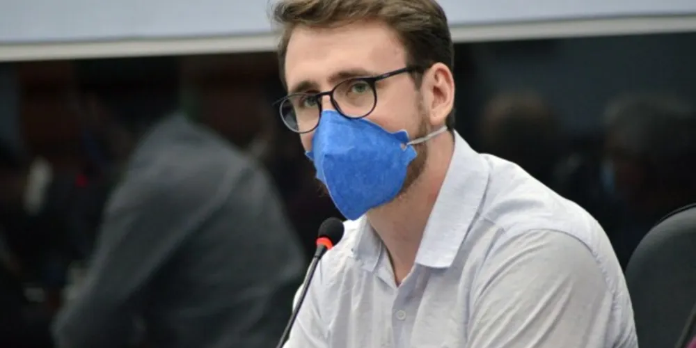 Vereador da cidade de Ponta Grossa, Geraldo Stocco Filho (PSB).