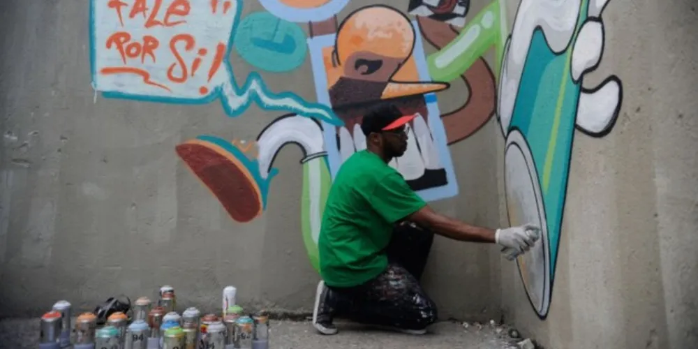 Projeto quer tornar grafite como manifestação artística de valor cultural.