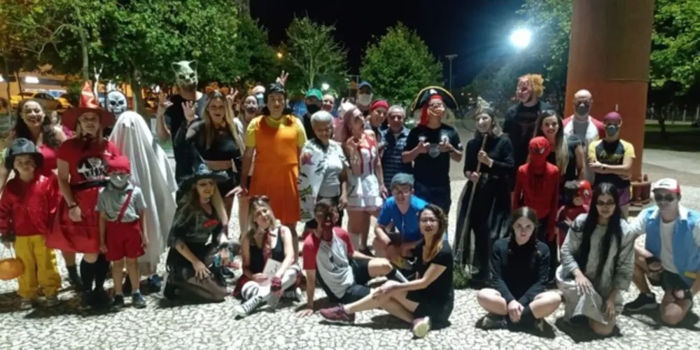 A 'HallowRun' contou com a participação de 35 atletas neste domingo